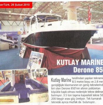 Kutlay Marin'e Derone 850