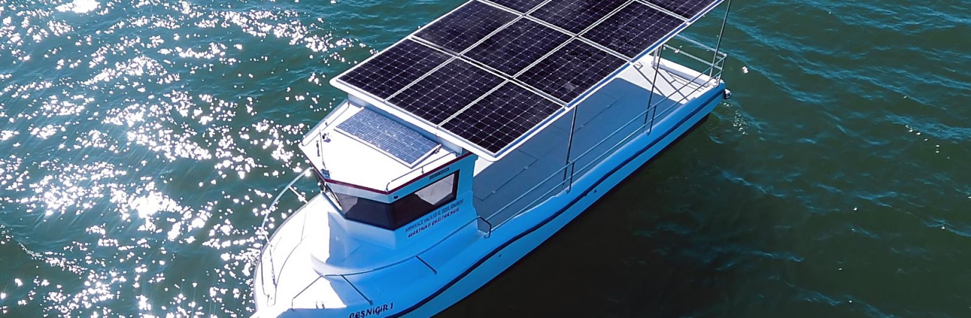 ELEKTRİKLİ TEKNE / SOLAR BOAT . (9-11 METRE)