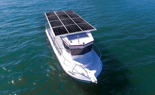 ELEKTRİKLİ TEKNE / SOLAR BOAT . (9-11 METRE)