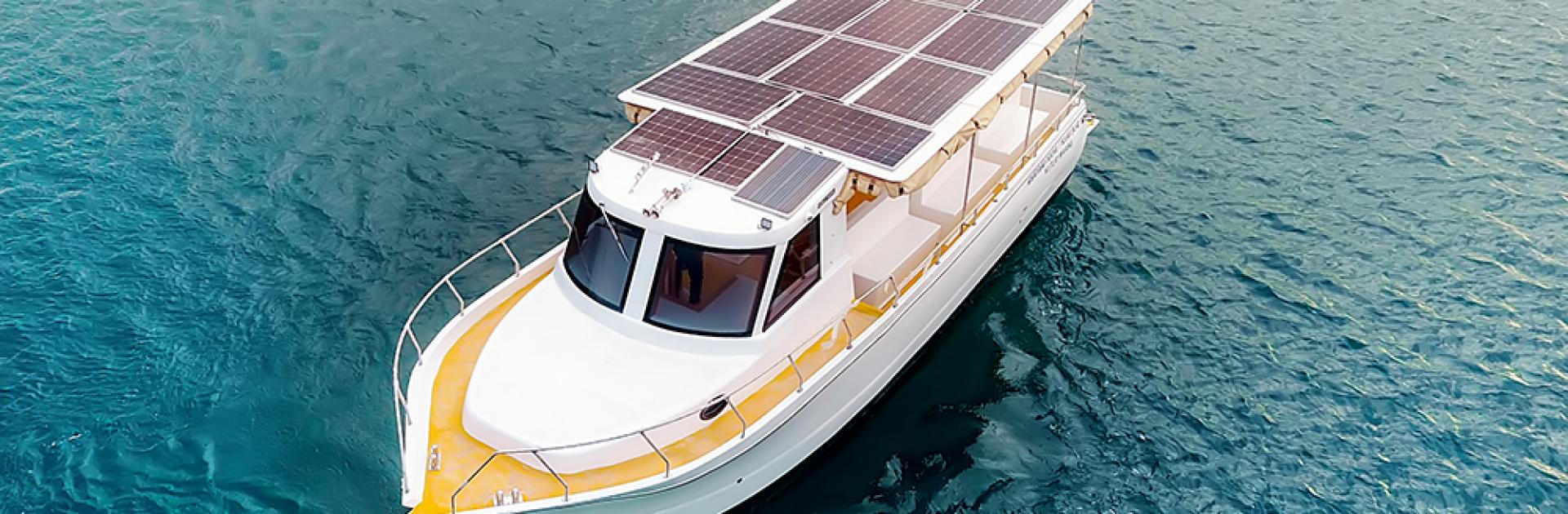 ELEKTRİKLİ TEKNE / SOLAR BOAT.(12-15 Metre)
